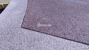 Macro view of concrete at Mosaic Life Care Cancer Center Ribbon Walk Pavilion in St. Joseph, MO, featuring Bomanite Revealed decorative concrete installed by Bomanite Licensee Musselman and Hall Contractors, LLC.